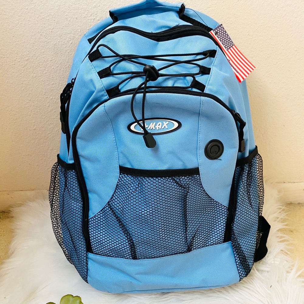 NWT blue backpack